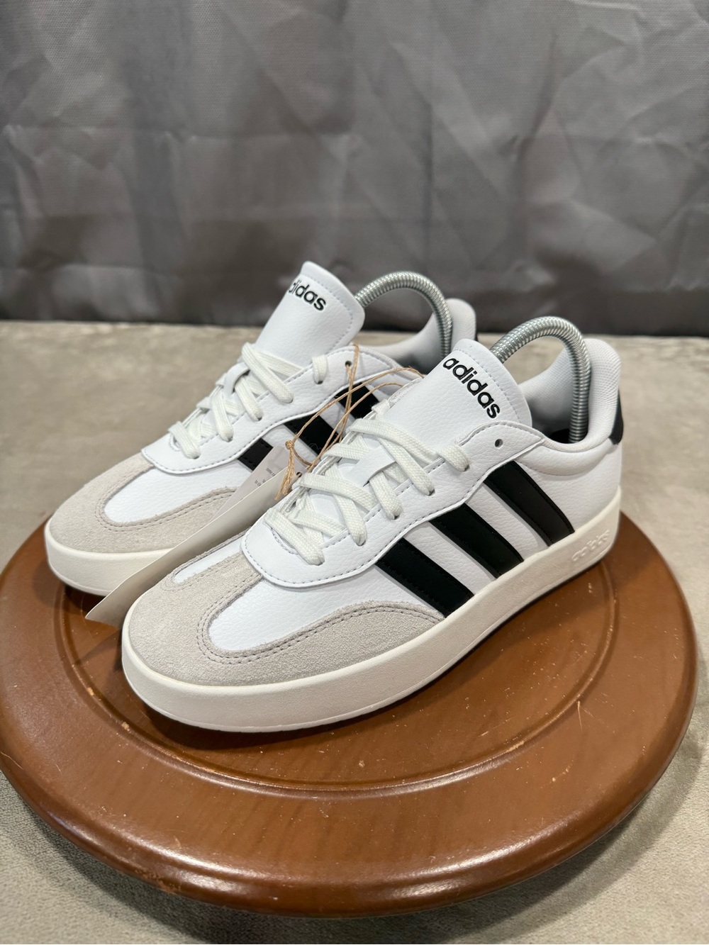 adidas White Barreda Sneakers